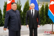 阜宁金正恩致贺电祝普京身体健康：朝鲜永远同俄罗斯站在一起